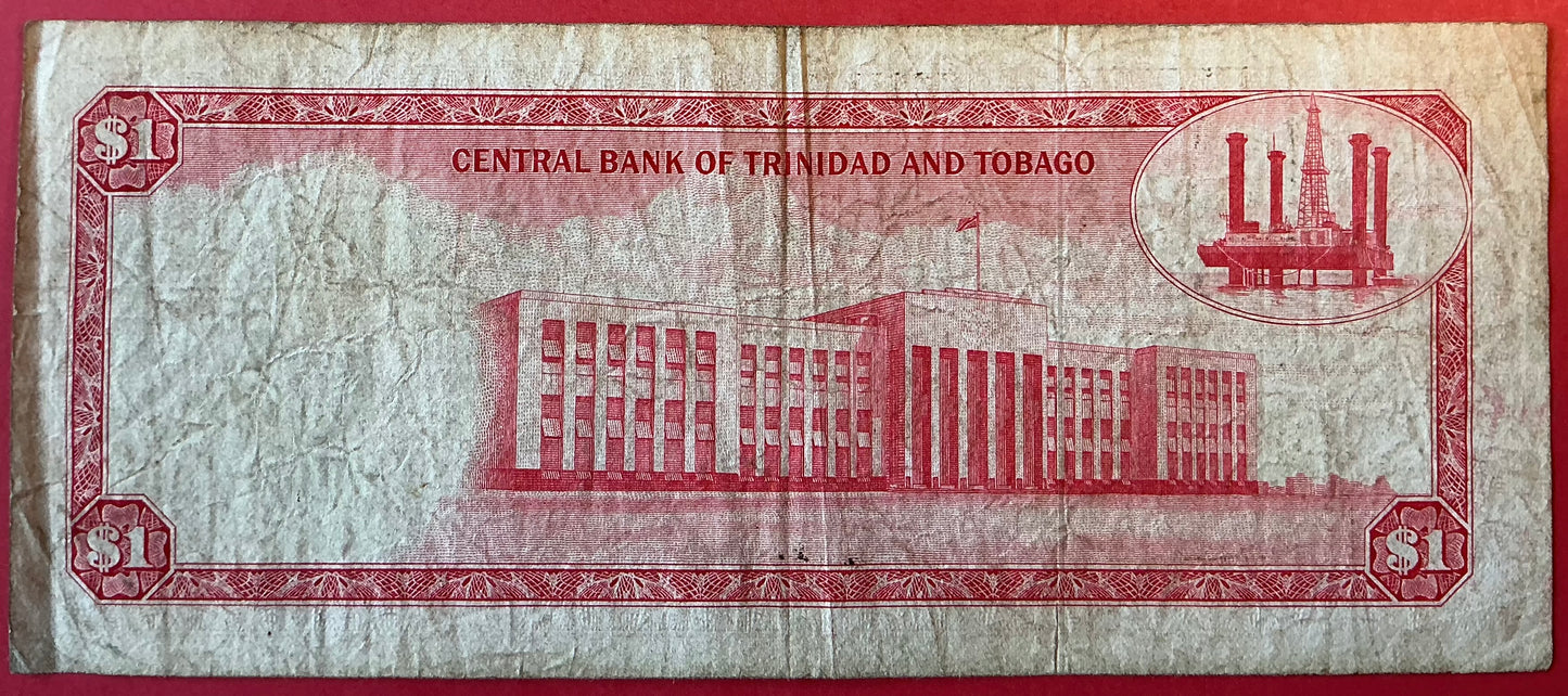 Trinidad & Tobago - 1 Dollar P#26c Kvalitet 1