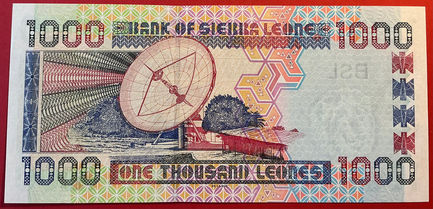 Sierra Leone - 1000 Leones 1.2.2002 P#24a Kvalitet 0