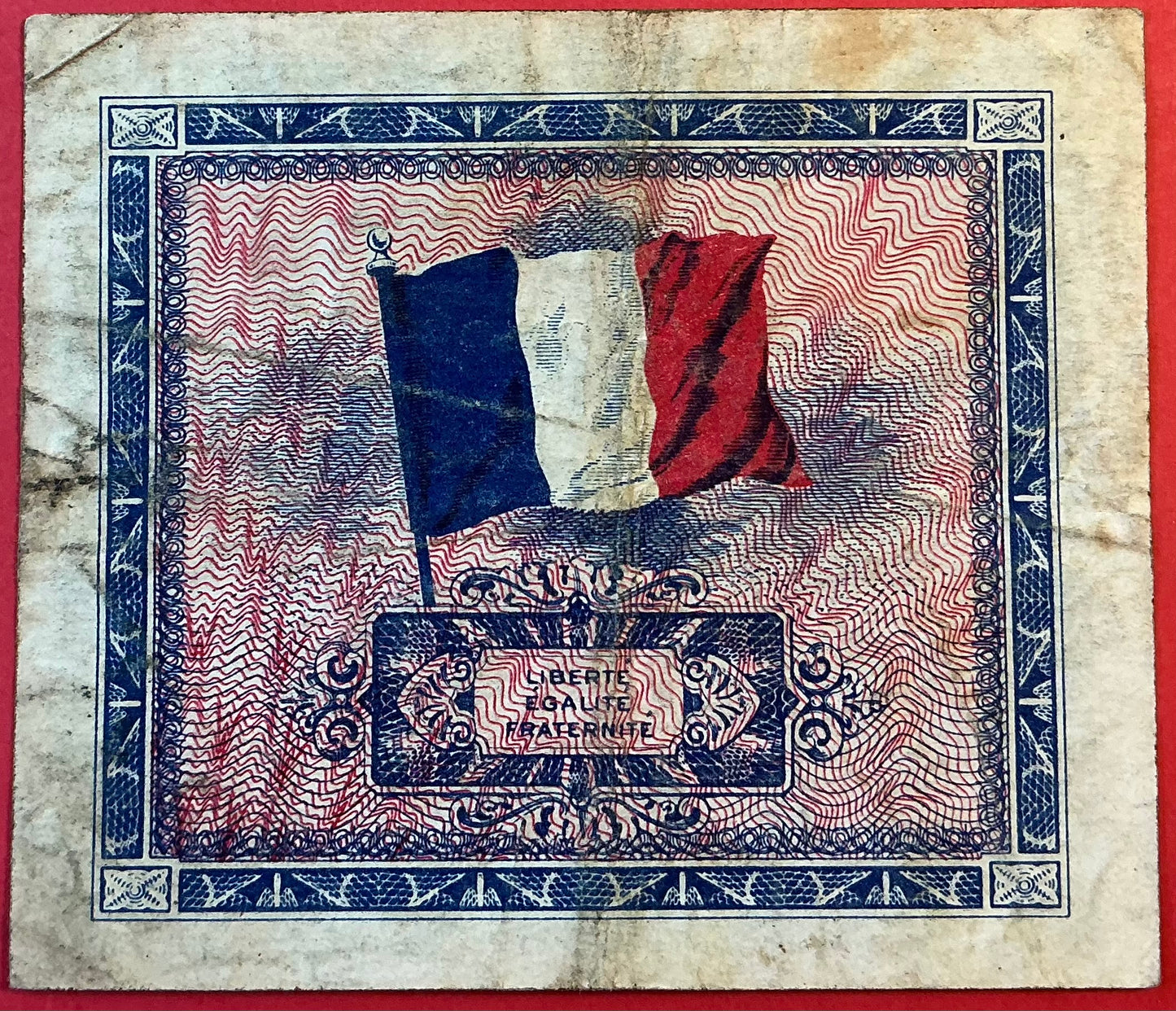 France - 10 Francs 1944 *Allied Military Currency* P#116a Kvalitet 1/1+