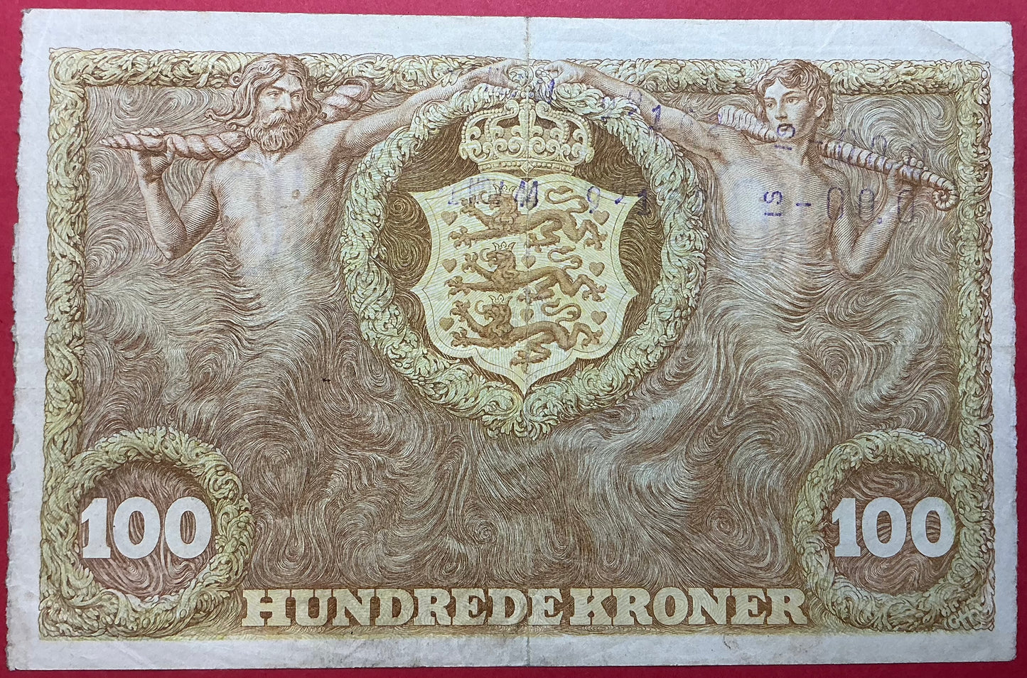 Danmark - 100 Kroner 1943 (B7416947) Sieg#111 Kvalitet 1+
