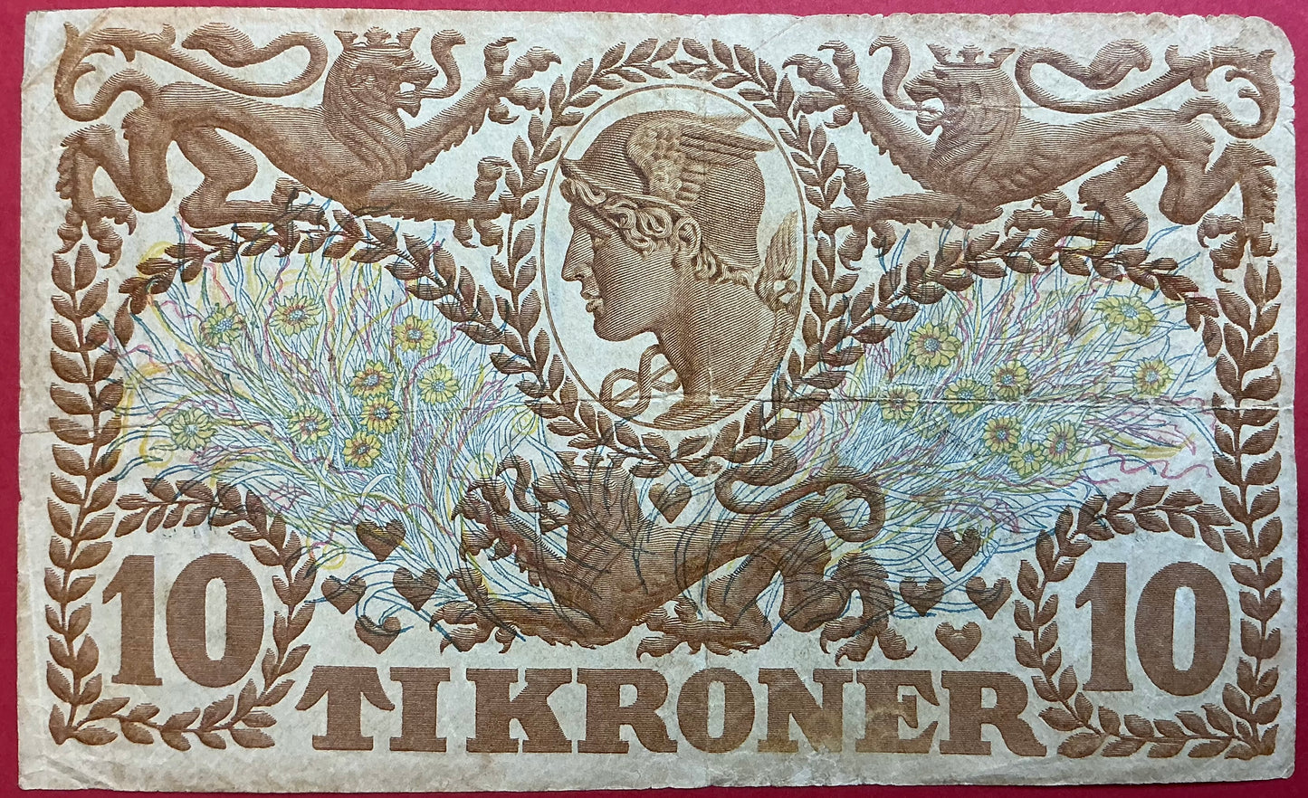 Danmark - 10 Kroner 1933 (D9914579) Sieg#104 Kvalitet 1