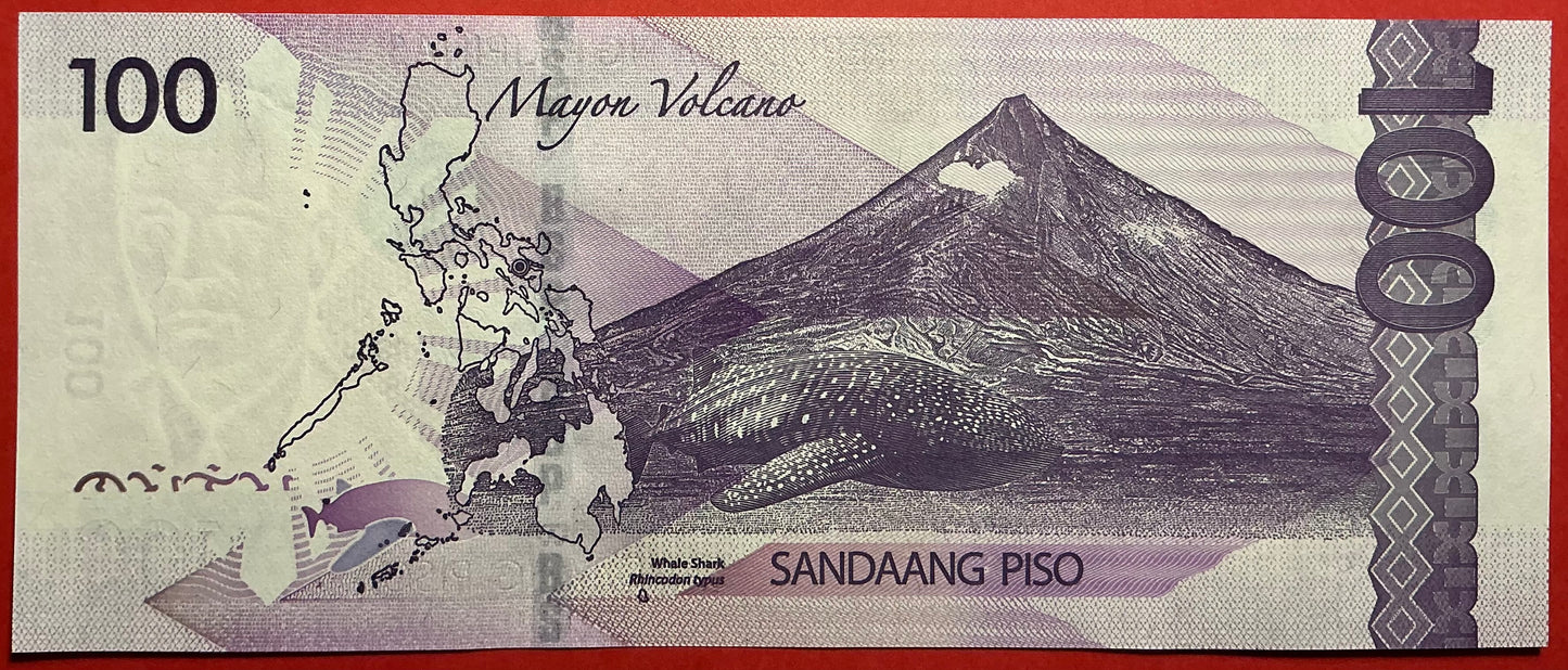 Philippines - 100 Piso 2020 P#W225 Kvalitet 0