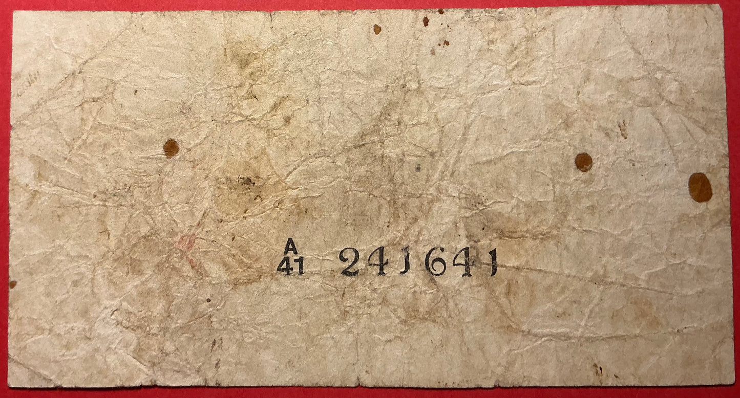 Ceylon - 50 Cents 1.6.1948 P#45a Kvalitet 1-/1