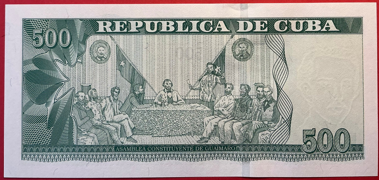 Cuba - 500 Pesos 2024 P#131 Kvalitet 01/0