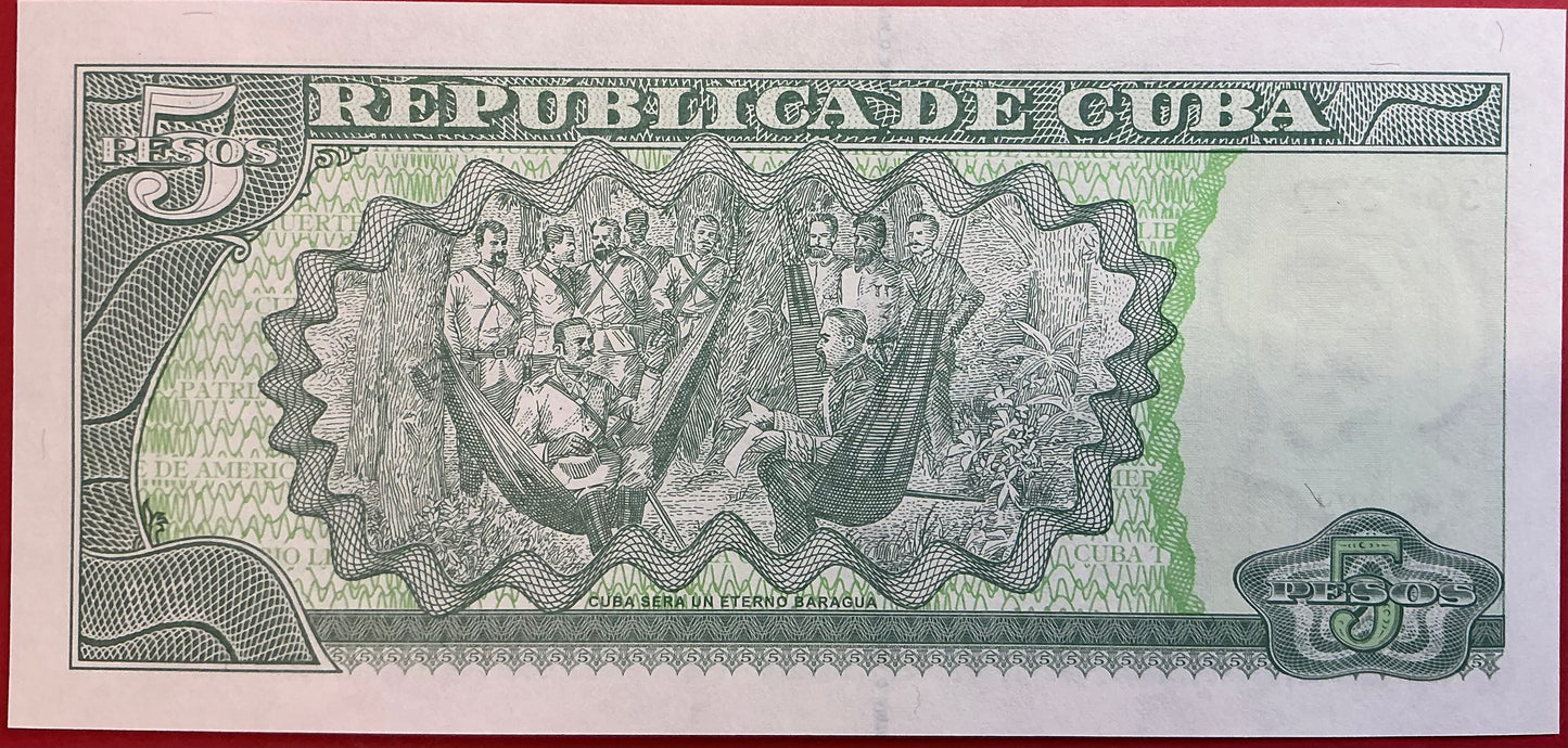 Cuba - 5 Pesos 2019 P#116 Kvalitet 0