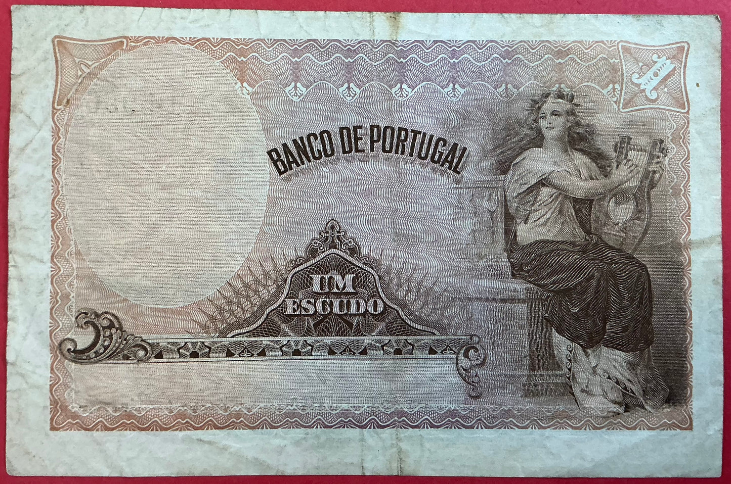 Portugal - 1 Escudos 25.6.1920 P#113a Kvalitet 1