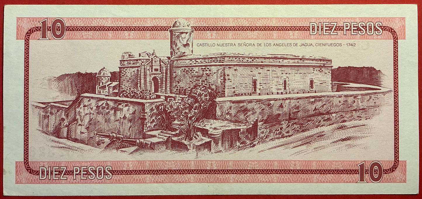 Cuba - 10 Peso *Foreign Exchange Certificates* P#FX4 Kvalitet 01