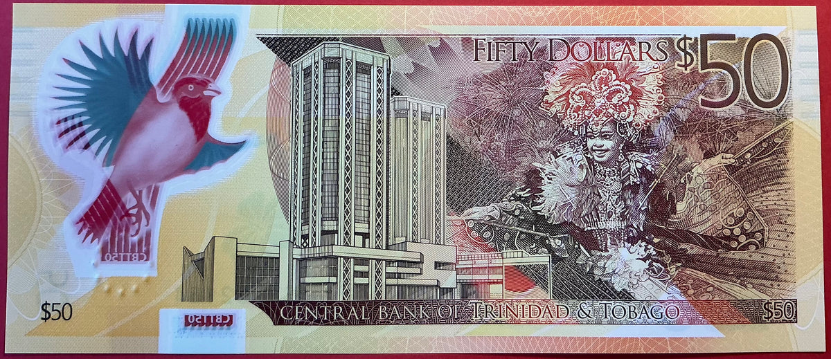 Trinidad & Tobago - 50 Dollars 2015 P#59 kvalitet 0
