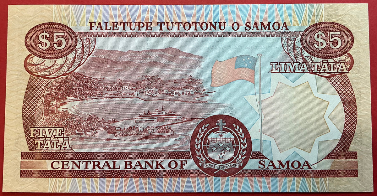 Samoa - 5 Tala (2002) P#33a Kvalitet 0