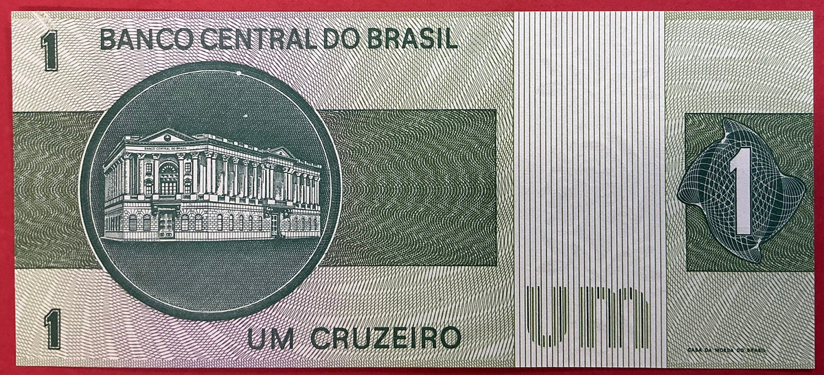 Brazil - 1 Cruzeiro 1980 P#191Ac Kvalitet 0