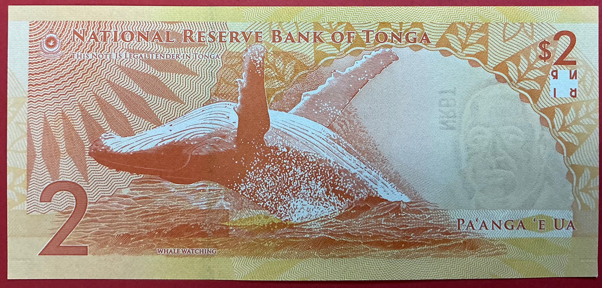 Tonga - 2 Pa’anga (2023) P#W50 Kvalitet 0