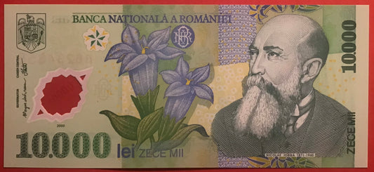 Romania - 10.000 Lei 2000 P#112b Kvalitet 0