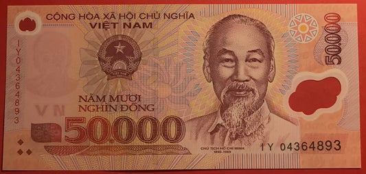 Vietnam - 50.000 Dông 2004 P#121b Kvalitet 0