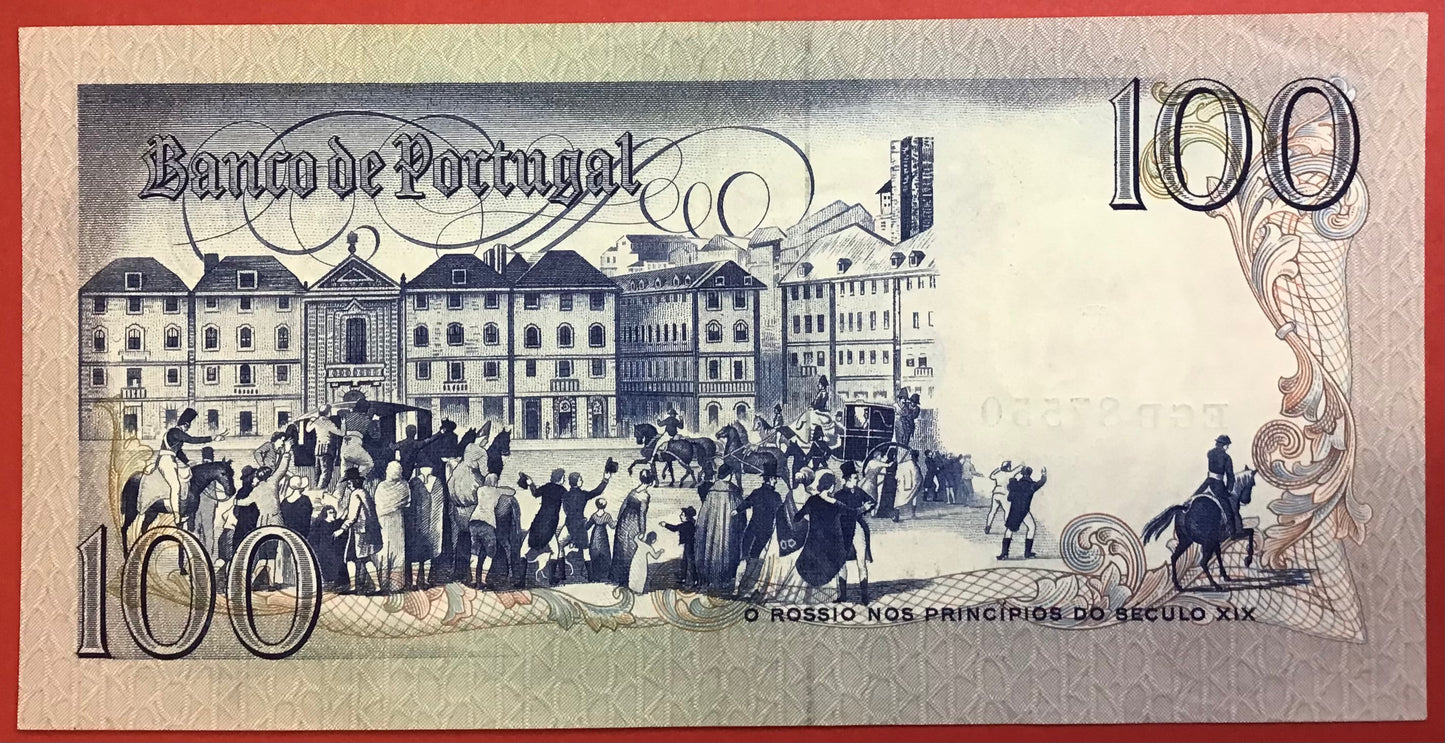 Portugal - 100 Escudos 12.3.1985 P#178d Kvalitet 01