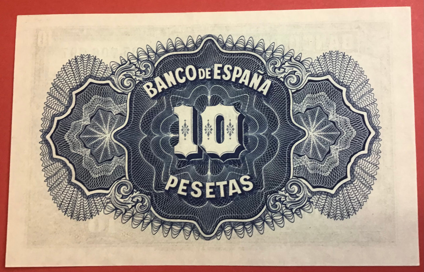 Spain - 10 Pesetas 1935 P#86a Kvalitet 0