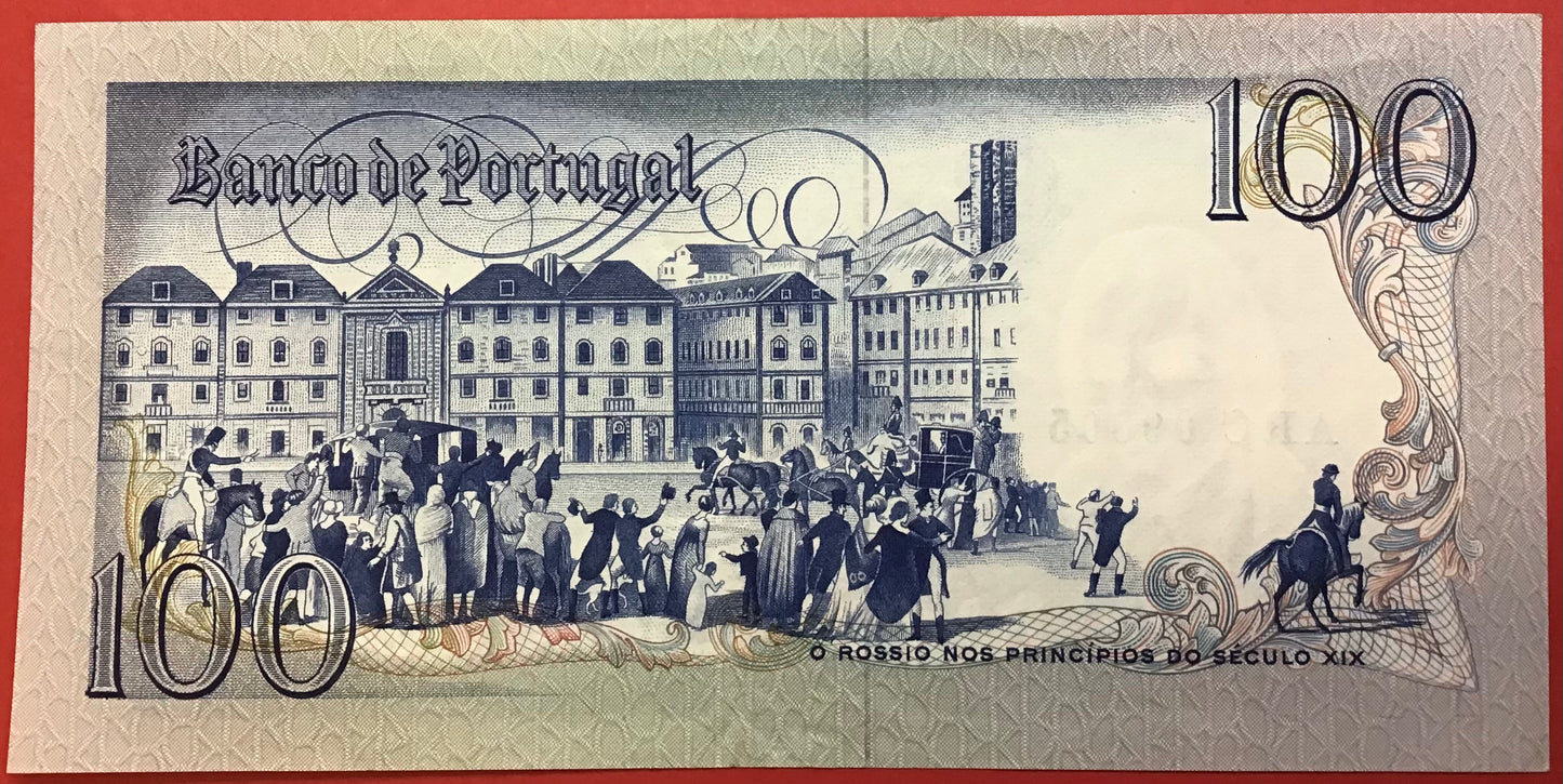 Portugal - 100 Escudos 24.2.1981 P#178b Kvalitet 01