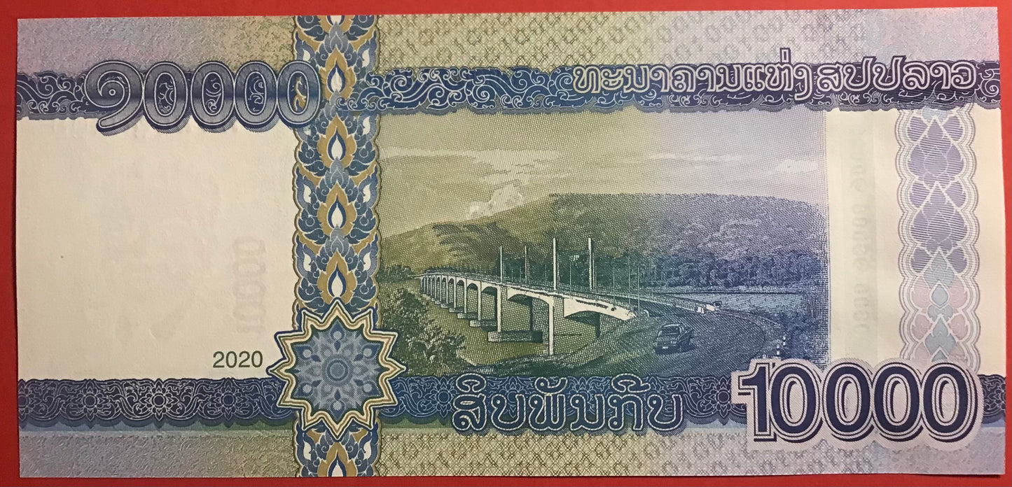 Lao - 2000 Kip 2020 P#41b Kvalitet 0