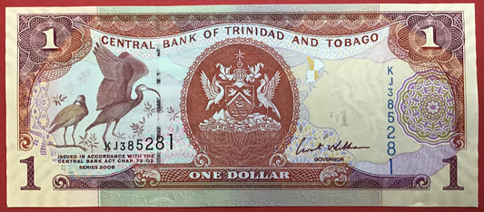 Trinidad & Tobago - 1 Dollar 2006 P#46 Kvalitet 0