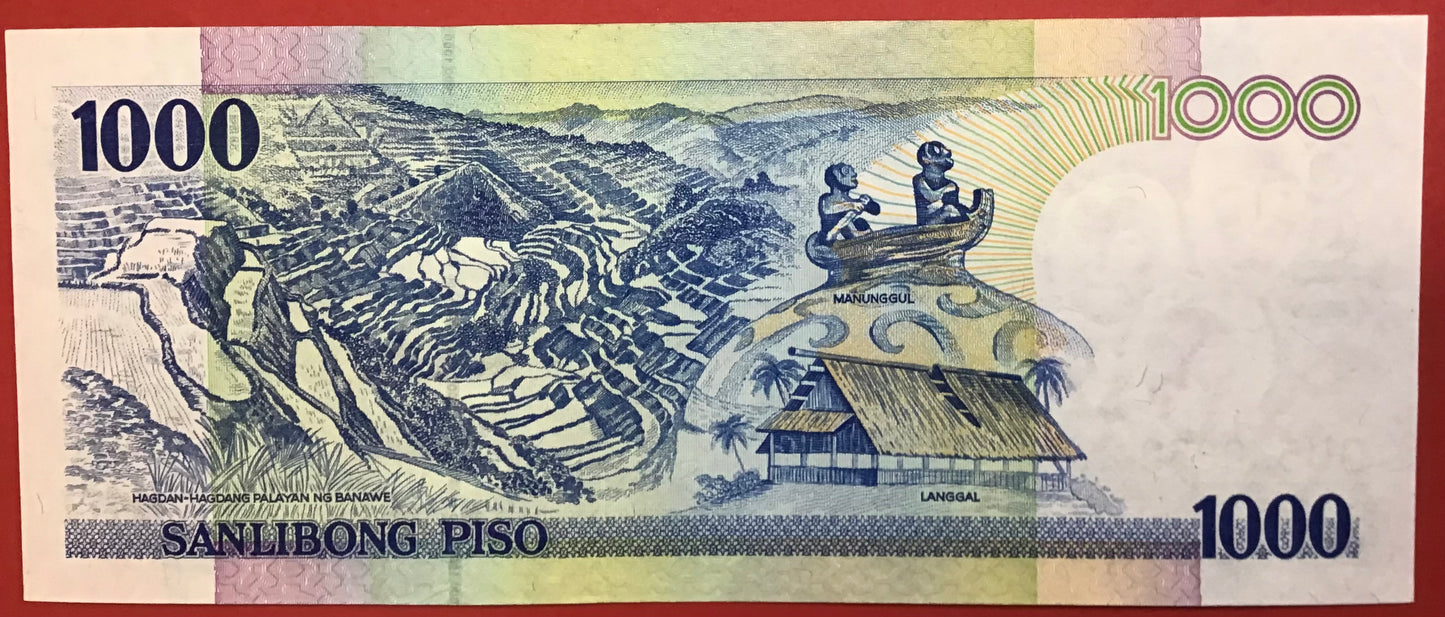 Philippines - 1000 Piso 2003 P#197a Kvalitet 01/0
