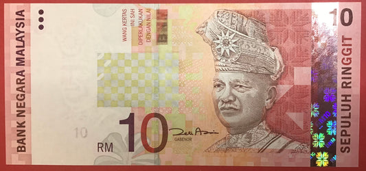 Malaysia - 10 Ringgit (2004) P#46 Kvalitet 0