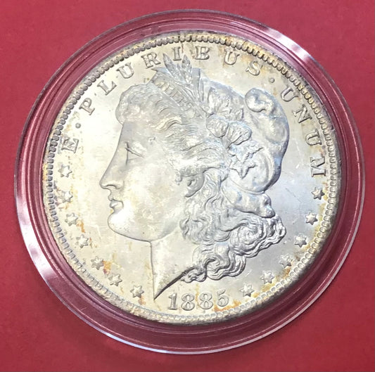 USA - 1 Dollars 1885o Km#110 26,73/0,900 Sølv Kvalitet 01