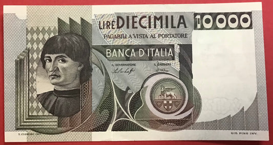Italy - 10.000 Lire 30.10.1976 P#106a Kvalitet 01