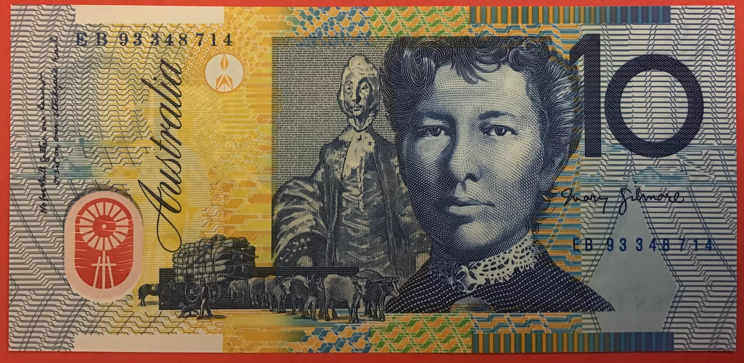 Australia - 10 Dollars 1993 P#52a Kvalitet 0