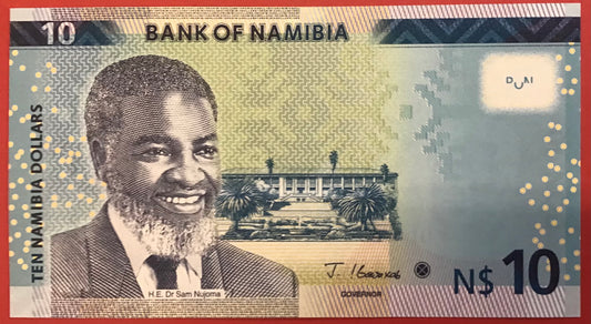 Namibia - 10 Namibia Dollars 2021 P#16 Kvalitet 0