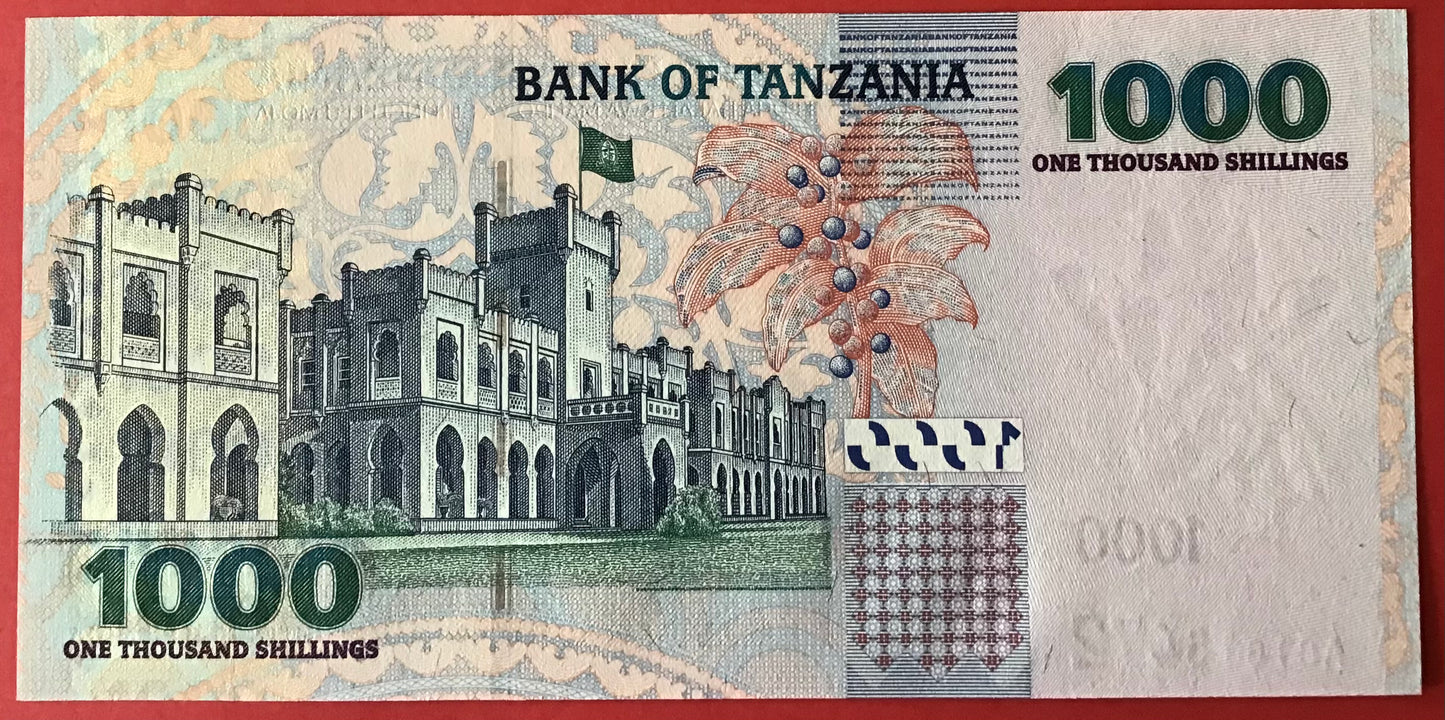 Tanzania - 1000 Shilingi (2003) P#36a Kvalitet 0