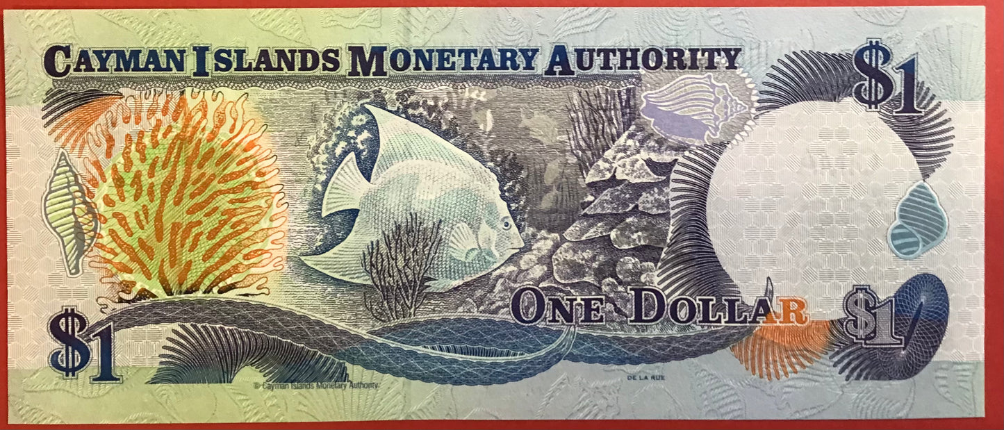 Cayman Islands - 1 Dollar 1998 P#21c Kvalitet 0