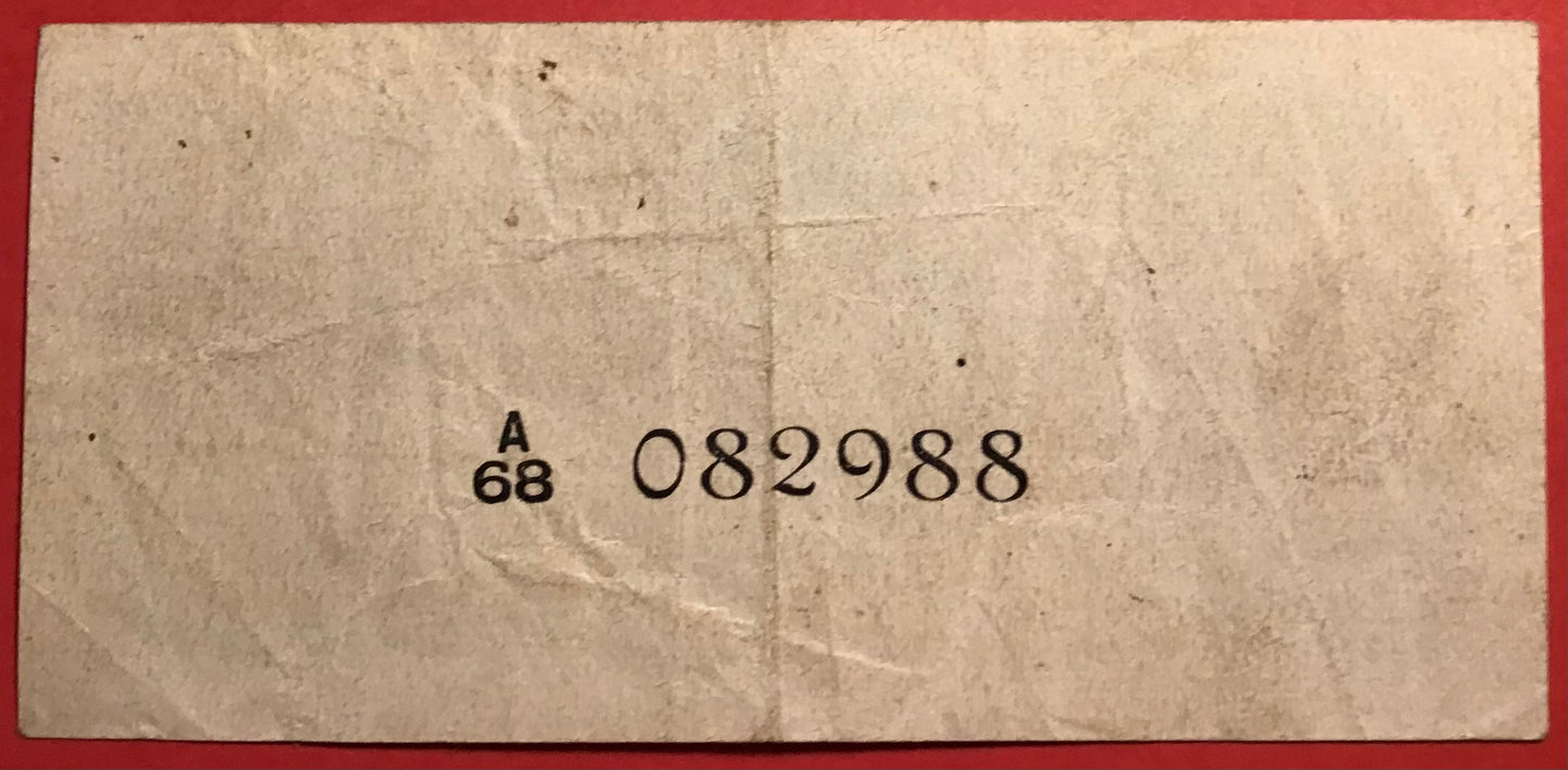 Ceylon - 10 Cents 23.12.1943 P#43b Kvalitet 1+