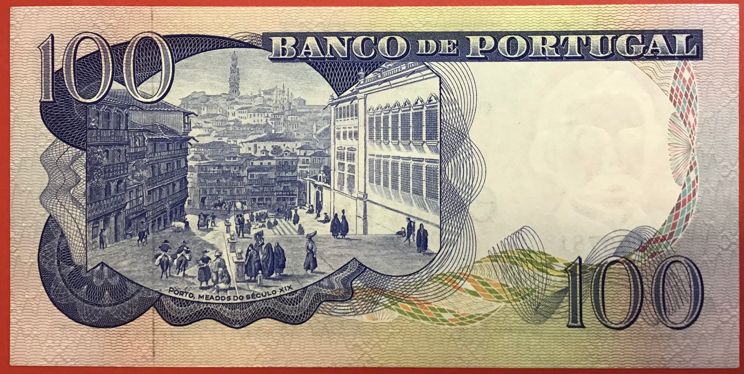 Portugal - 100 Escudos 30.11.1965 P#169a Kvalitet 0