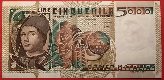 Italy - 5000 Lire 19.10.1983 P#105c Kvalitet 1+/01