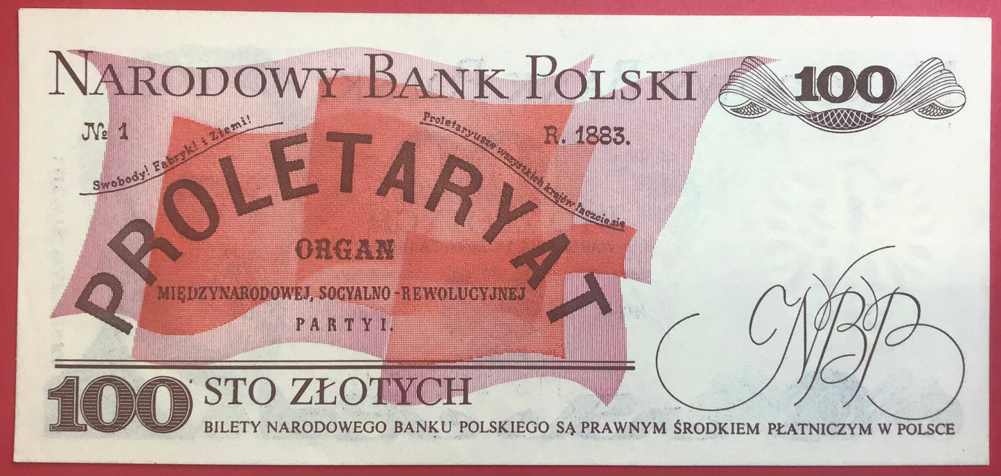 Poland - 100 Zlotych 1.6.1986 P#143e Kvalitet 0