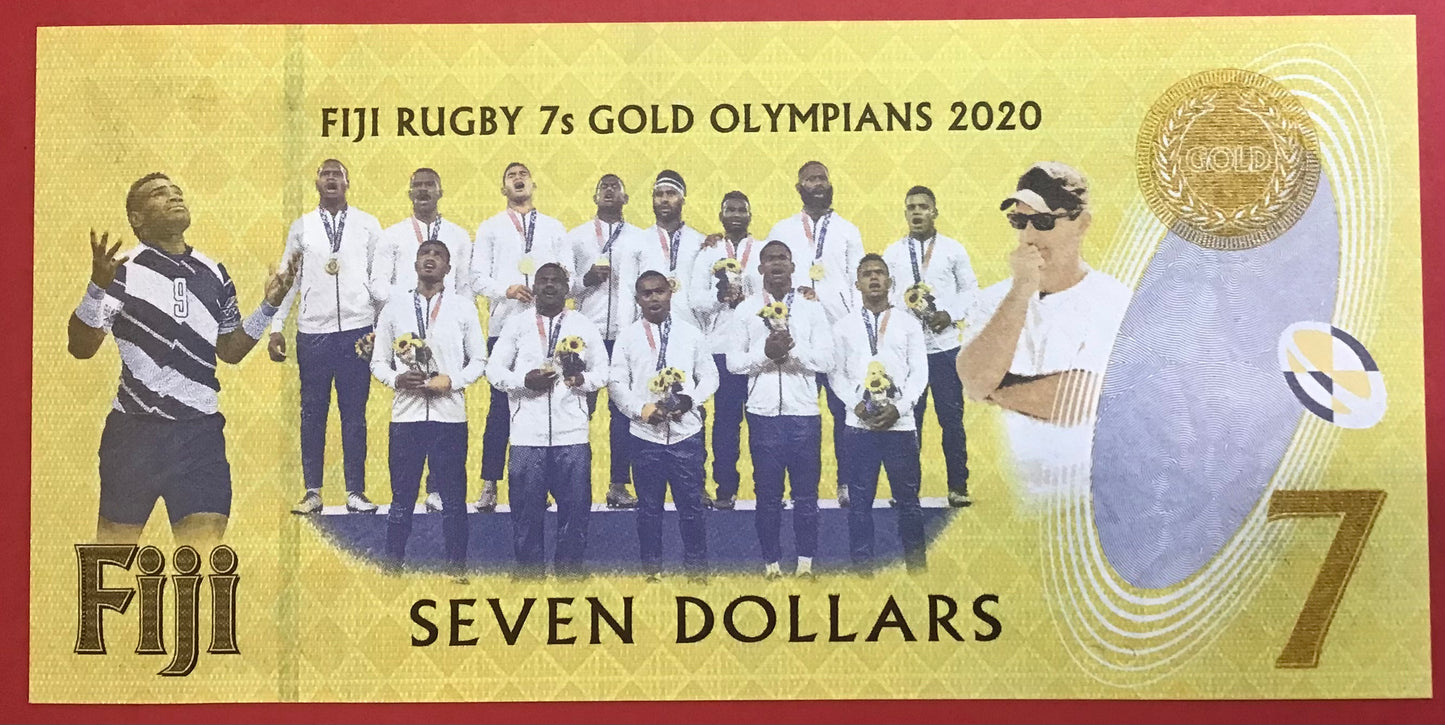 Fiji - 7 Dollars P#122 Kvalitet 0