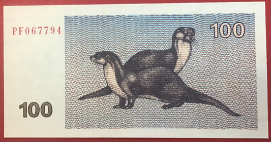 Lithuania - 100 Talonas 1992 P#42 Kvalitet 0