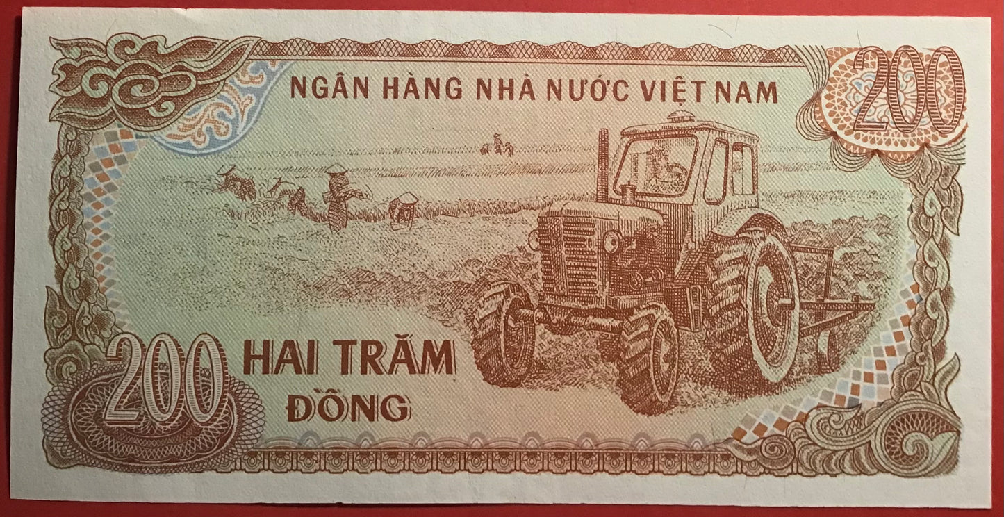 Vietnam - 200 Dông 1987 P#100 Kvalitet 01