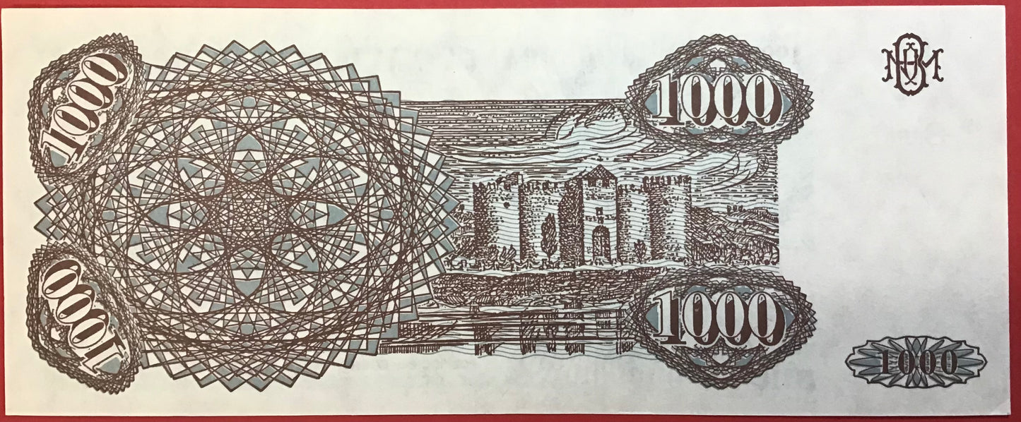Moldova - 1000 Cupon 1993 P#3 Kvalitet 01/0