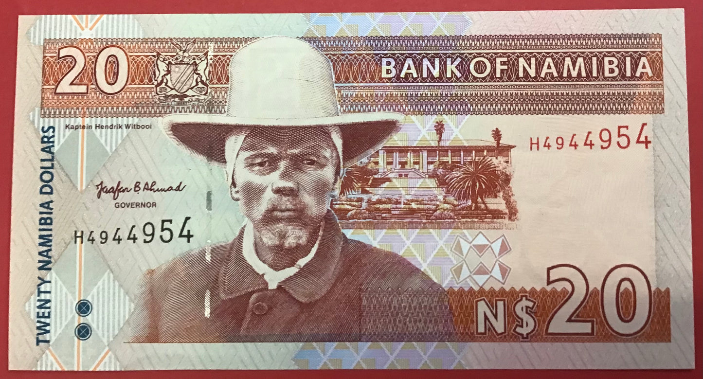 Namibia - 20 Namibia Dollars (1996) P#5a Kvalitet 0