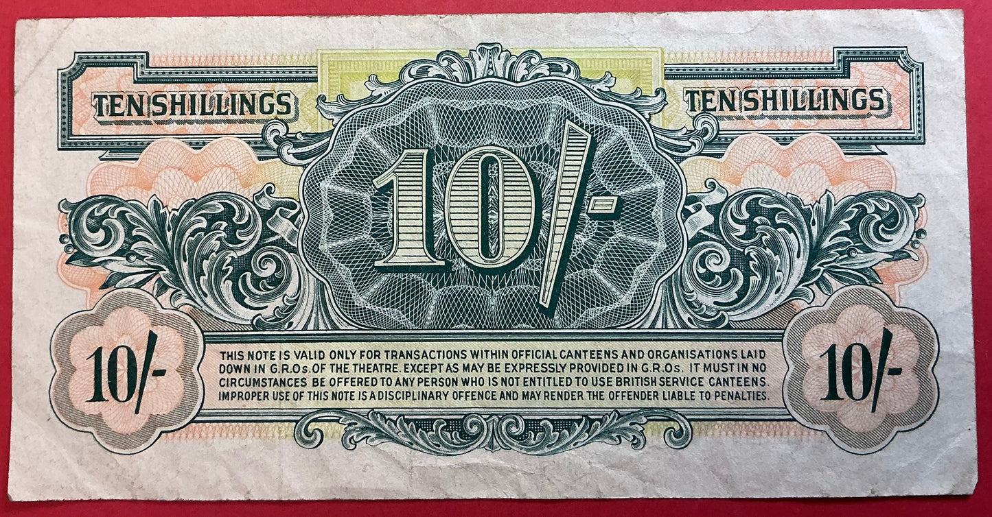 Great Britain - 10 Shillings *British Armed Forces* P#M21a Kvalitet 1+