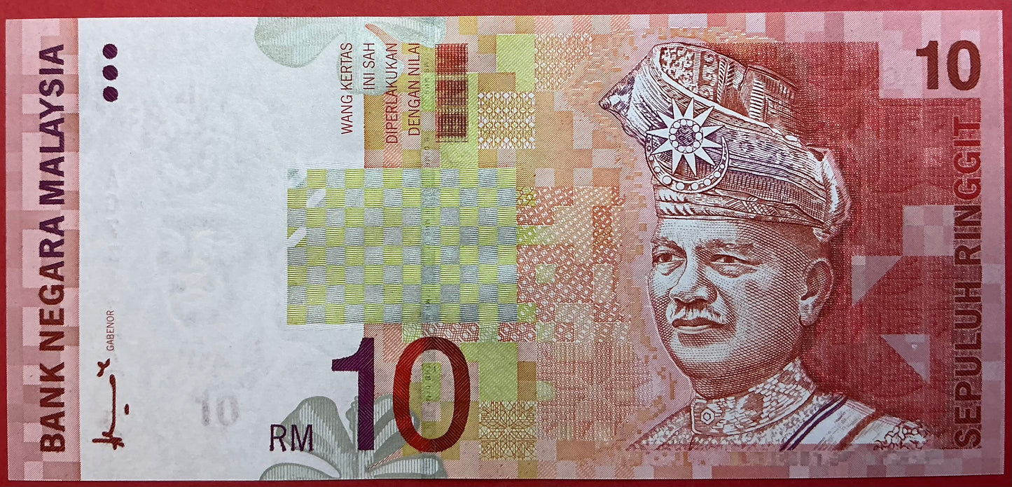 Malaysia - 10 Ringgit 1997 P#42a Kvalitet 0