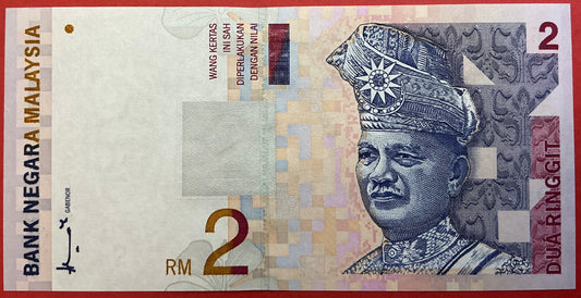 Malaysia - 2 Ringgit (1996-99) P#40a Kvalitet 0