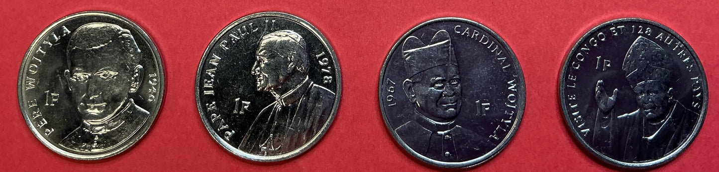 Congo Democratic Republic - 4 Different 2004 Type Set Unc.