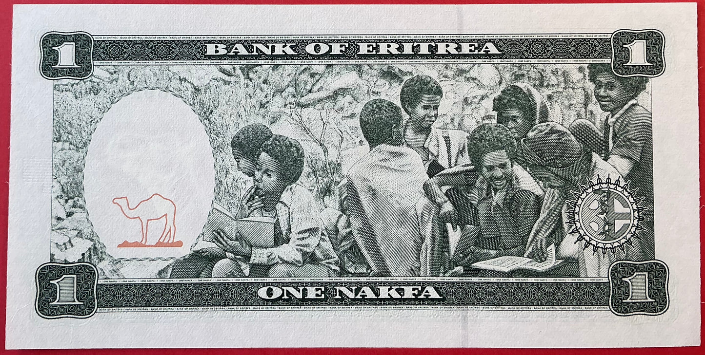 Eritrea - 1 Nakfa 24.5.1997 P#1 Kvalitet 0