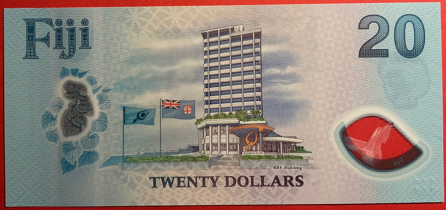 Fiji - 20 Dollars 2026 P#W127 Kvalitet 0
