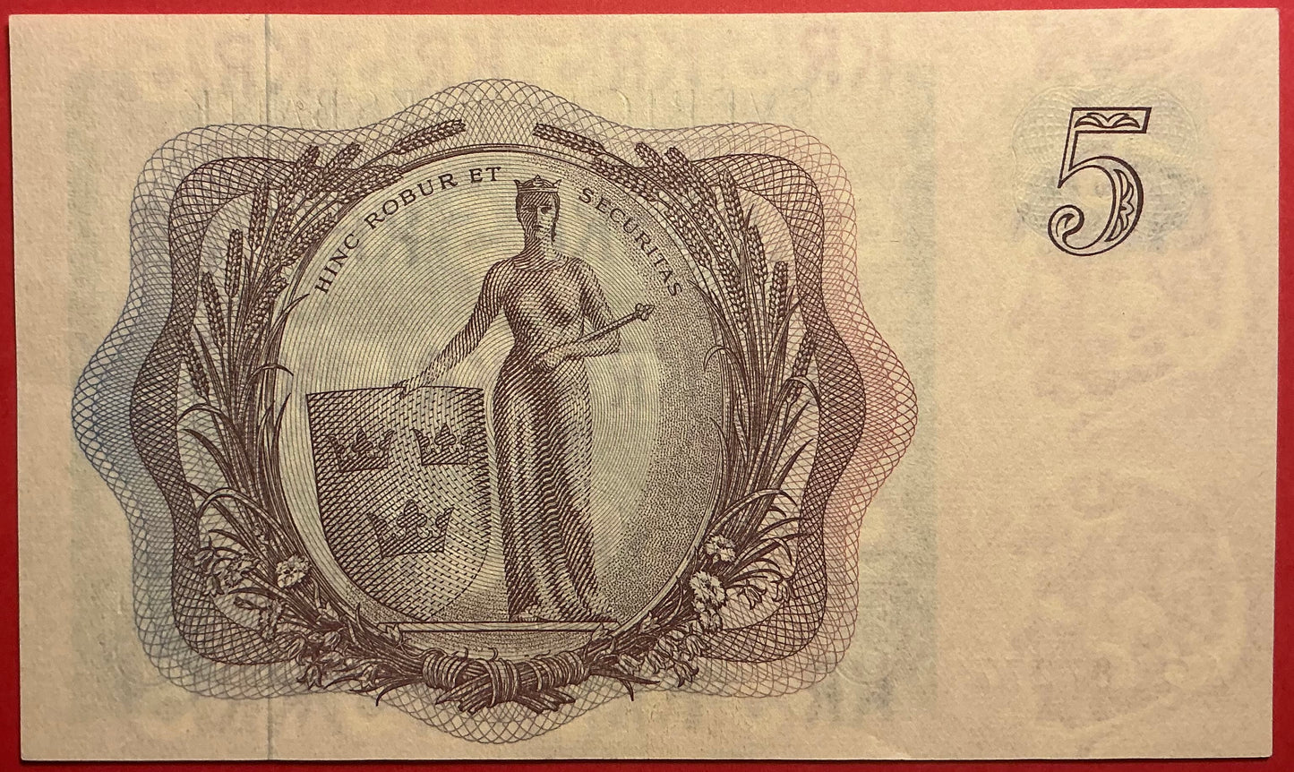 Sweden - 5 Kronor 1963 P#50b Kvalitet 01/0