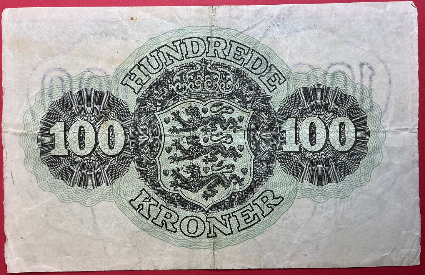 Danmark - 100 Kroner 1953 (N1231045) Sieg#126 Kvalitet 1