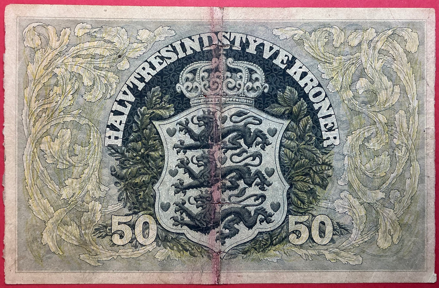 Danmark - 50 Kroner 1942 (C7736010) Sieg#108 Kvalitet 1-