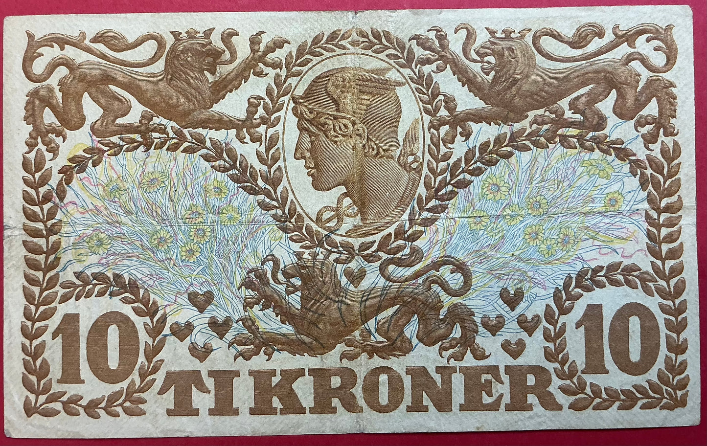 Danmark - 10 Kroner 1934 (E6756750) Sieg#104 Kvalitet 1/1+