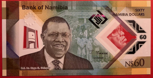 Namibia - 60 Namibia Dollars 2025 P#W19 Kvalitet 0